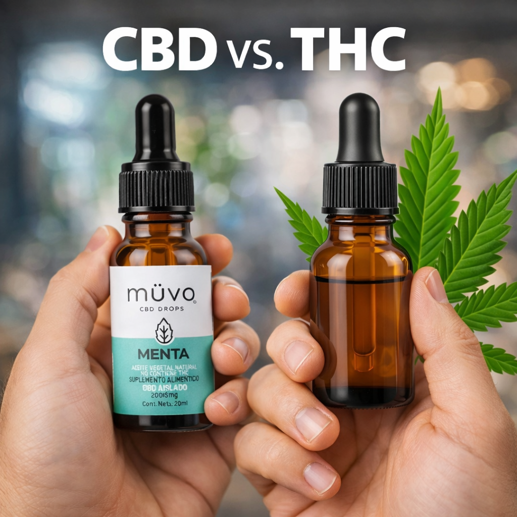 CBD vs. THC: Entiende las diferencias y elige el bienestar natural con Müvo