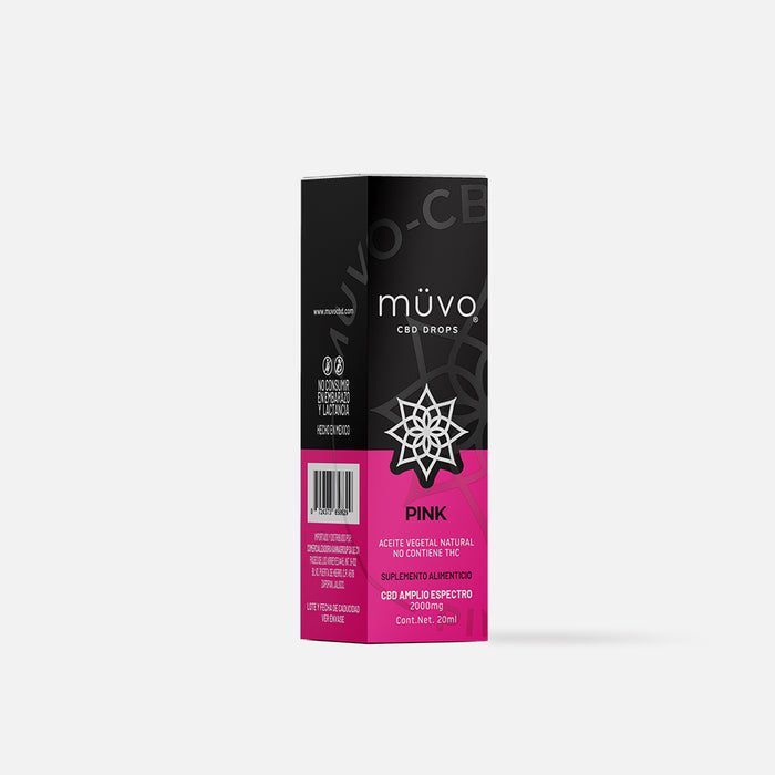 Müvo Pink: Aceite CBD Amplio Espectro Sabor Cherry