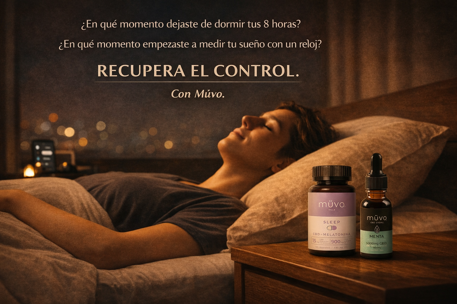 ¿CBD con melatonina para dormir mejor? Lo que tienes que saber antes de probarlo