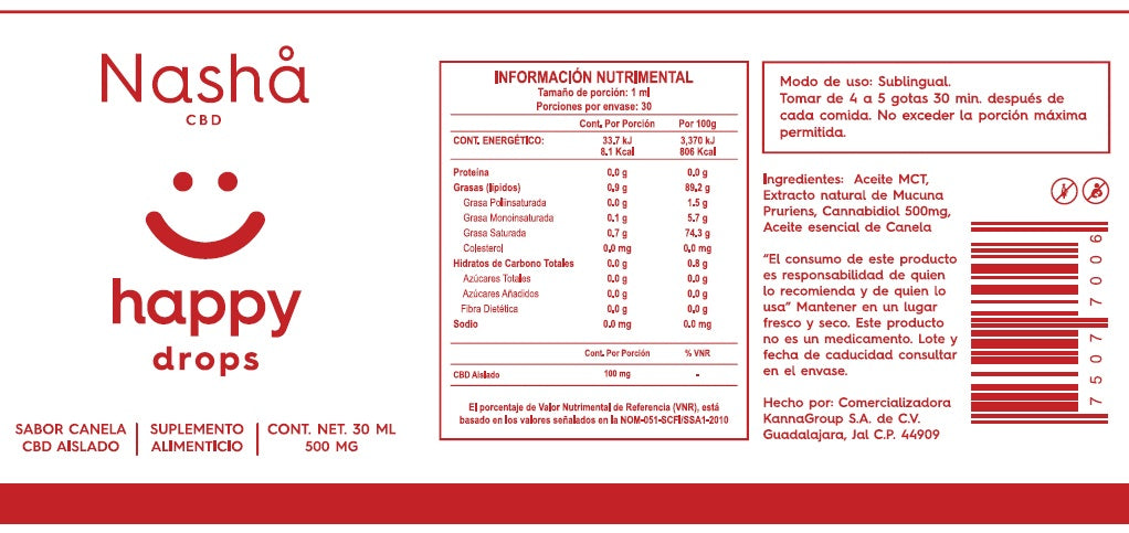 HAPPY DROPS  MUCUNA PRURIENS – Müvo CBD