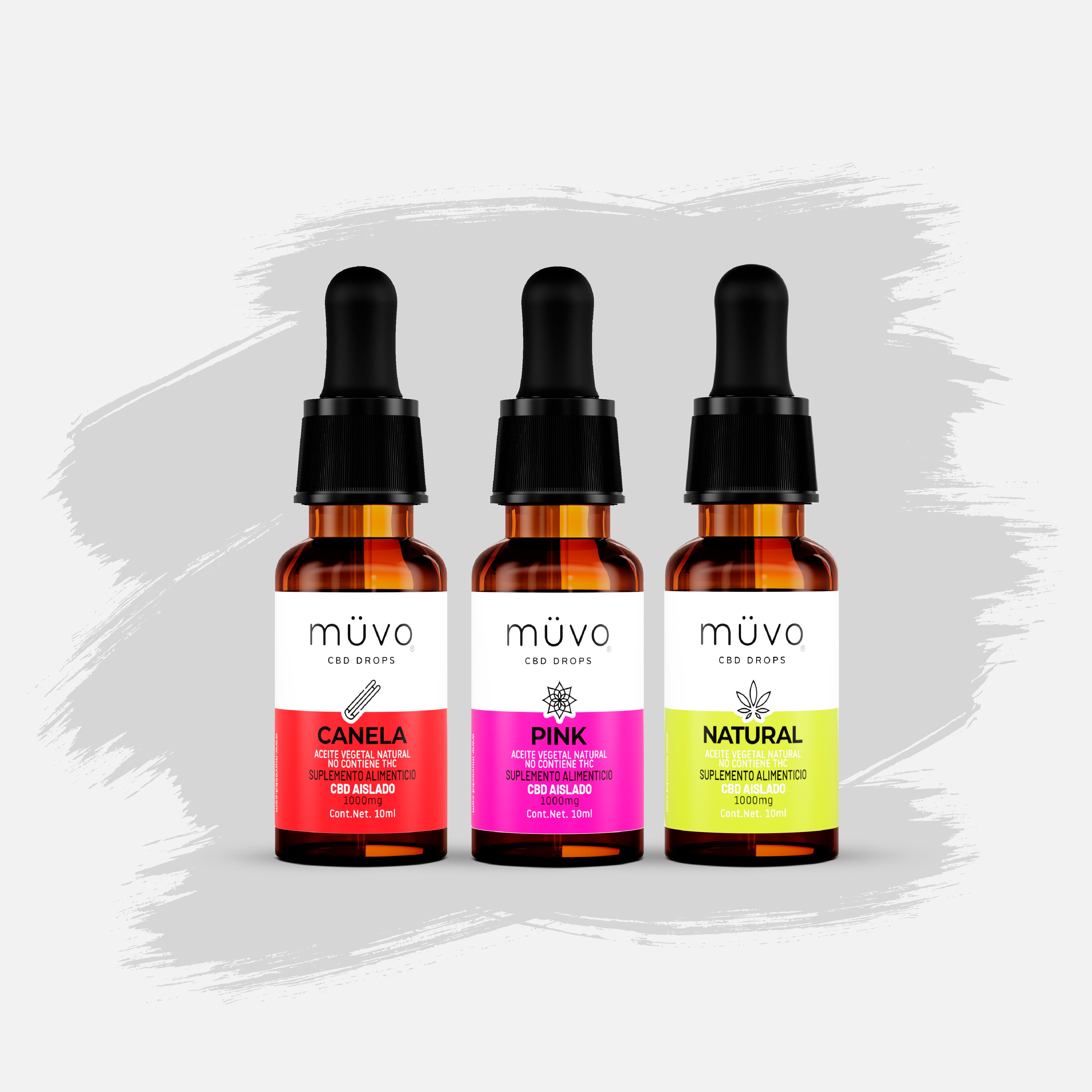 MÜVO AISLADO 10ML / 1000MG (3 PIEZAS)